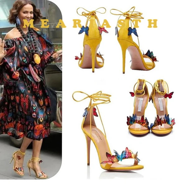 Sexy Stiletto Heel Cross Strap Roman Sandals for Women Fashion Butterfly Decor High Heels Banquet Party Shoes Woman Plus Size
Sexy Stiletto Heel Cross Strap Roman Sandals for Women Fashion Butterfly Decor High Heels Banquet Party Shoes Woman Plus Size