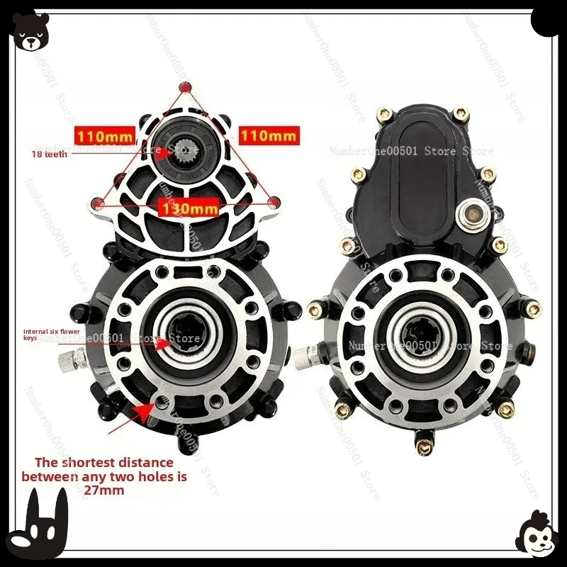 Electric Tricycle Differential Gear Box Integrated High Power Sealed Transmission Gear Modification
Electric Tricycle Differential Gear Box Integrated High Power Sealed Transmission Gear Modification