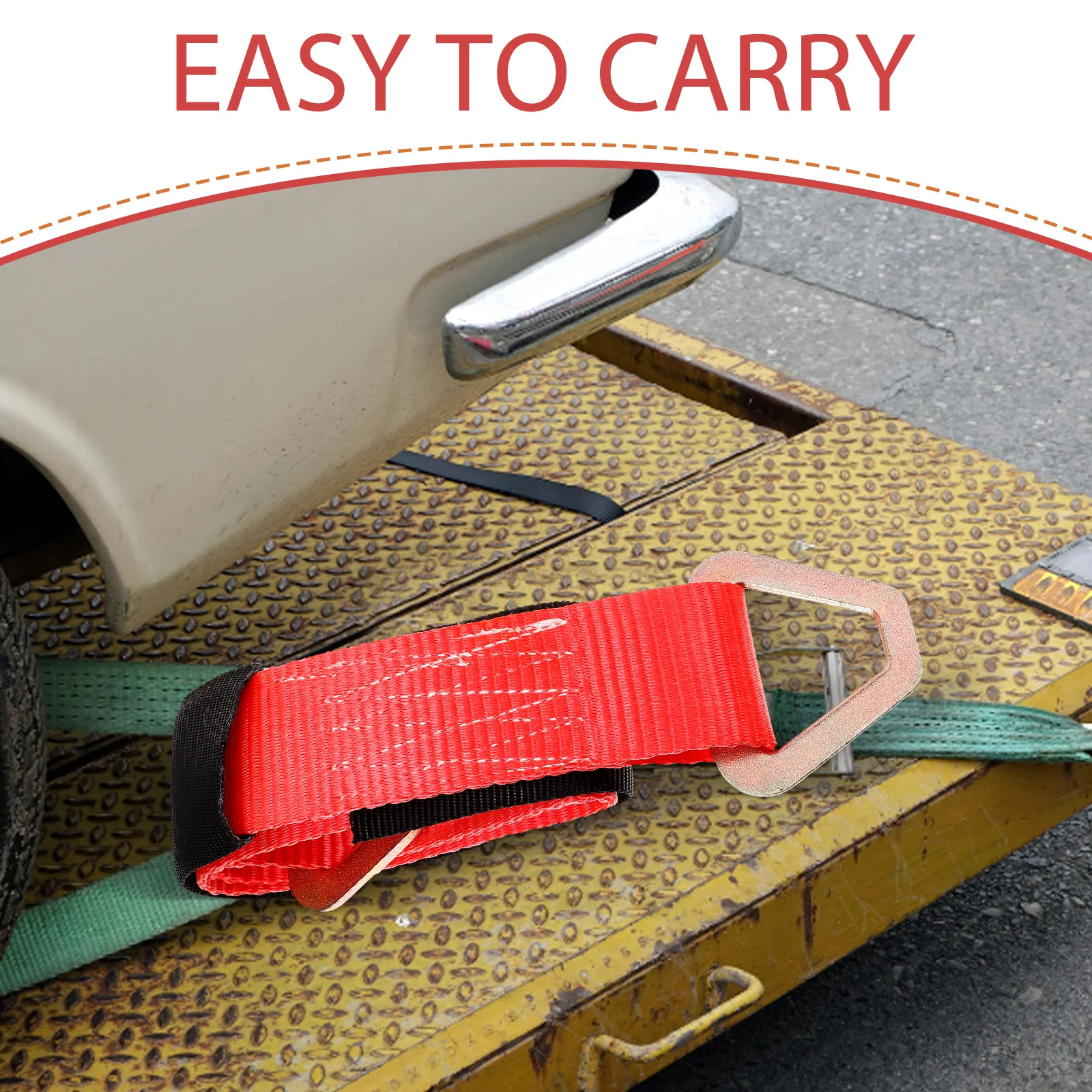 Trailer Traction Rope 2 Inch 5 Ton Red High Strength Emergency Rescue Tow Strap for Cars Trucks Snowmobile Racing Pulling Straps
Trailer Traction Rope 2 Inch 5 Ton Red High Strength Emergency Rescue Tow Strap for Cars Trucks Snowmobile Racing Pulling Straps