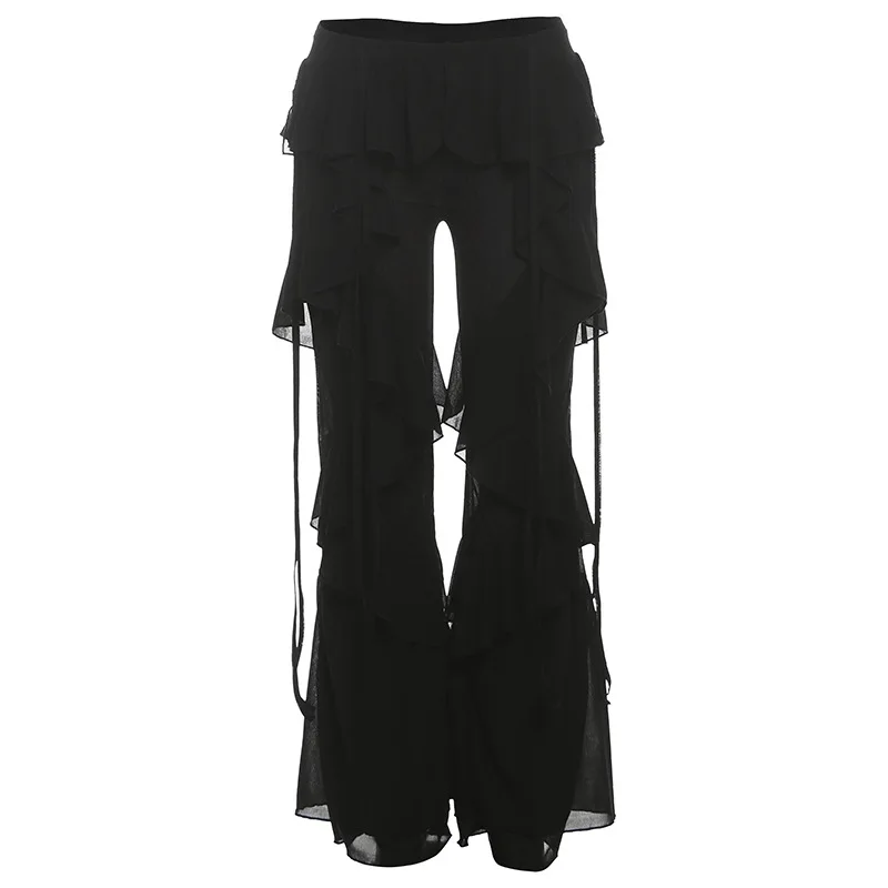 Shpmishal Cover-ups Ruffle Pants Summer Women Beach Wear White Cotton Tunic Mesh Pants Sarong Wrap Skirt Swimsuit Cover Up
Shpmishal Cover-ups Ruffle Pants Summer Women Beach Wear White Cotton Tunic Mesh Pants Sarong Wrap Skirt Swimsuit Cover Up