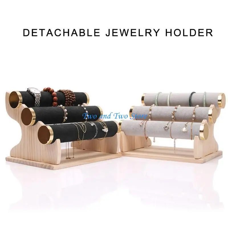 HX6F Portable Jewelry Bracelet Stand Easy to Assemble and Store Bangle Display Rack
HX6F Portable Jewelry Bracelet Stand Easy to Assemble and Store Bangle Display Rack