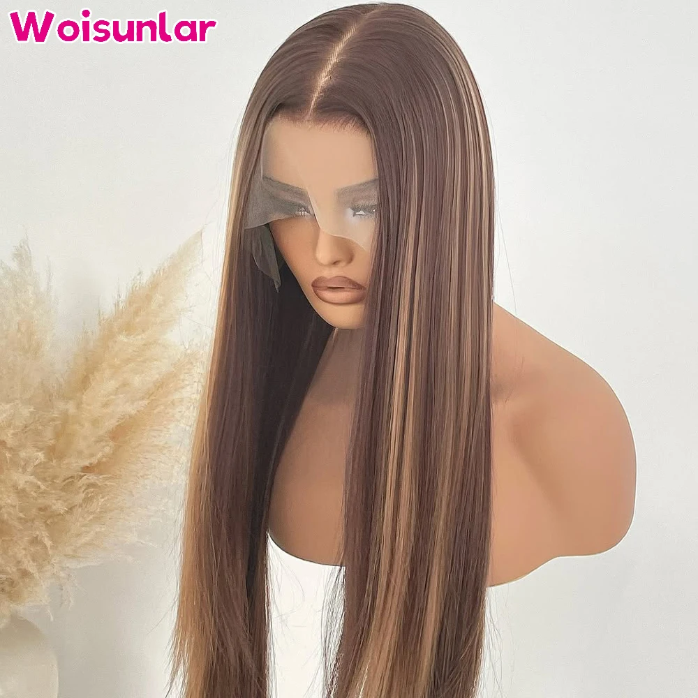 36inches Highlight Blonde and Brown lace Front Human Hair Wigs Straight Black women13x4 Transparent Lace Natural 100%Human hair
36inches Highlight Blonde and Brown lace Front Human Hair Wigs Straight Black women13x4 Transparent Lace Natural 100%Human hair