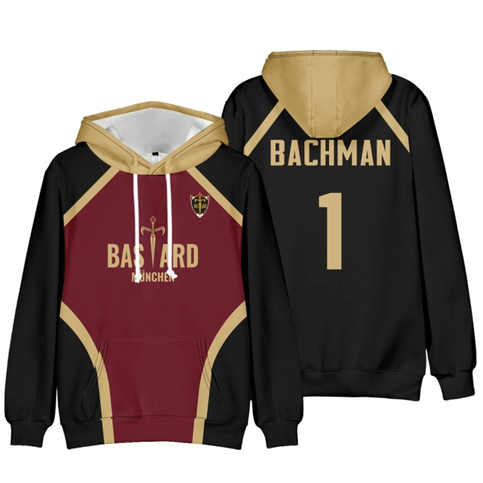 Munchen Yoichi Isagi Sport Coat Unisex Hoodies Lock Bachira Meguru Munich black Jersey 3D Digital Printed Sweatshirt
Munchen Yoichi Isagi Sport Coat Unisex Hoodies Lock Bachira Meguru Munich black Jersey 3D Digital Printed Sweatshirt