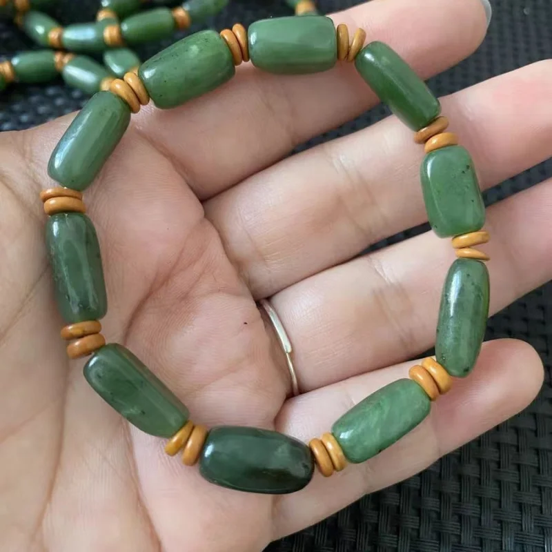 New Hotan Jade Bracelet Jewelry, Fashionable and Versatile
New Hotan Jade Bracelet Jewelry, Fashionable and Versatile