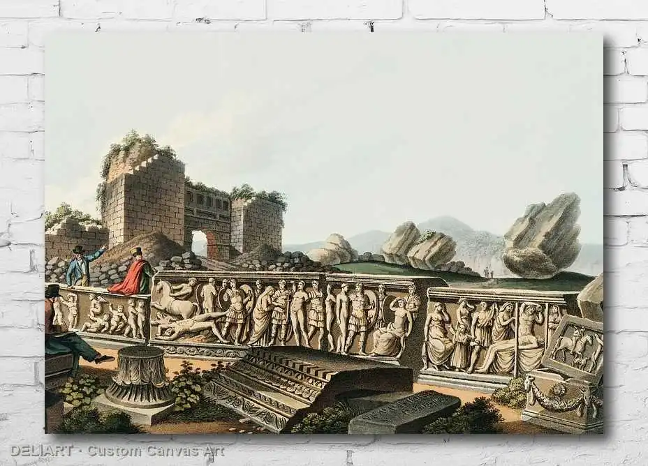 Ottoman Vintage Travel Canvas Poster - Fragments at Ephesus Custom Size Wall Art Home Room Decor
Ottoman Vintage Travel Canvas Poster - Fragments at Ephesus Custom Size Wall Art Home Room Decor