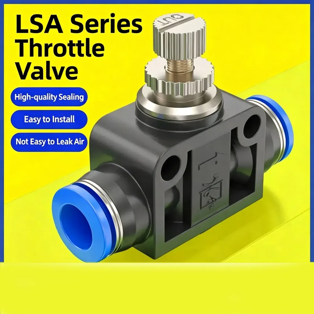 20/50/100 PCS Pneumatic Quick Connect Fittings SA4/SA6 in-line Valves SA8 in-line Throttle Valves SA10 Air Pipe Fittings SA12
20/50/100 PCS Pneumatic Quick Connect Fittings SA4/SA6 in-line Valves SA8 in-line Throttle Valves SA10 Air Pipe Fittings SA12