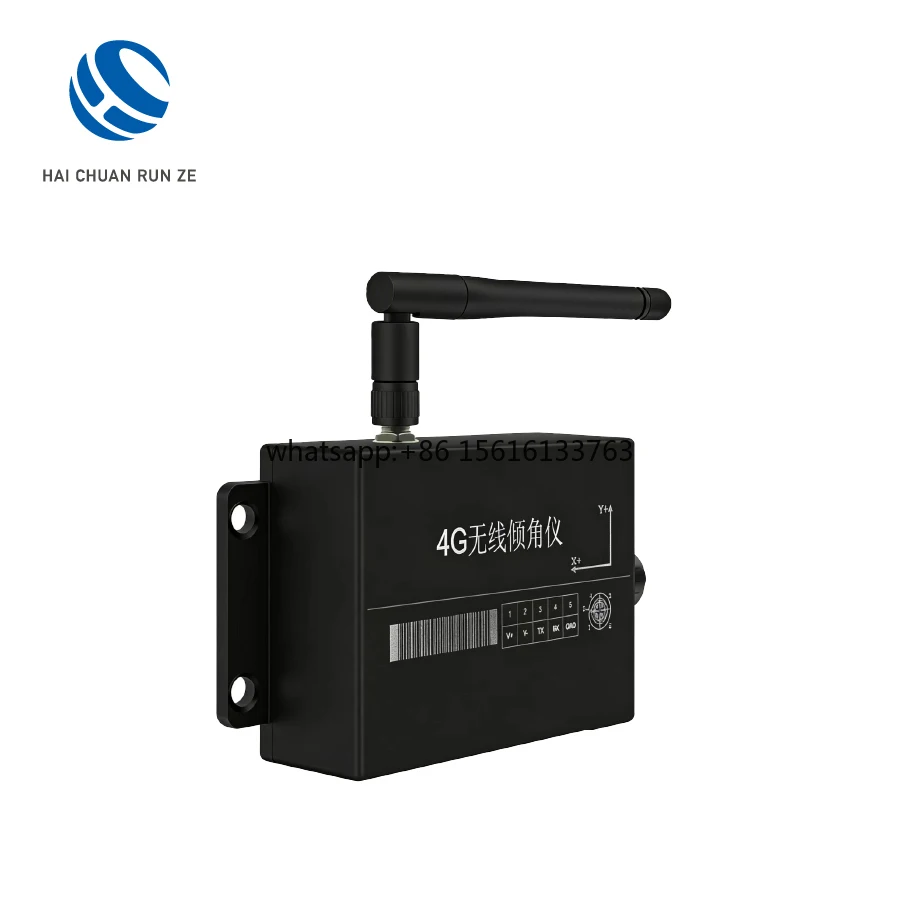 4G Wireless High Precision Inclinometer IP68 Rugged Aluminum Alloy Low Power 3000mAh Battery 1 Year Warranty Remote Upgrade
4G Wireless High Precision Inclinometer IP68 Rugged Aluminum Alloy Low Power 3000mAh Battery 1 Year Warranty Remote Upgrade