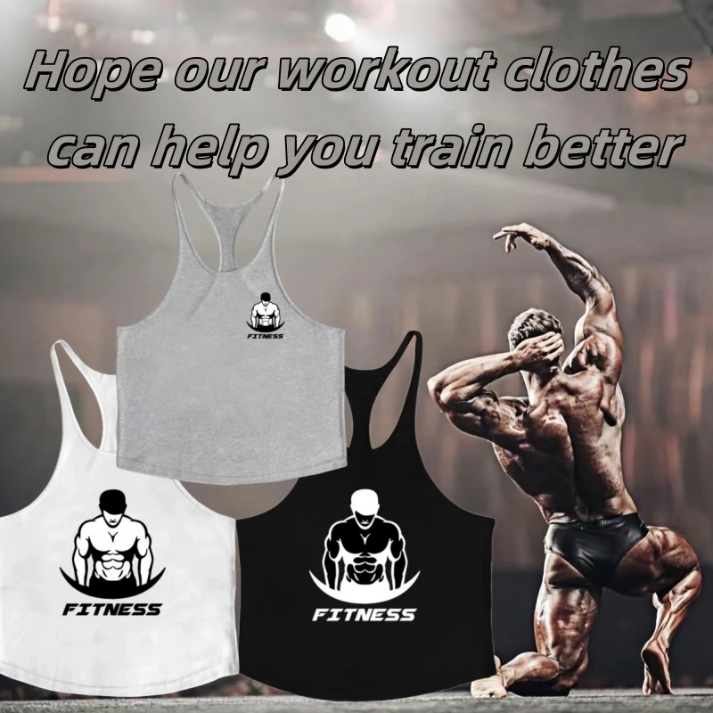 Moisture Wicking Men's Fitness Vest Thin Straps Sleeveless Gym Shirt Tear Resistant Workout Top for Bodybuilding
Moisture Wicking Men's Fitness Vest Thin Straps Sleeveless Gym Shirt Tear Resistant Workout Top for Bodybuilding