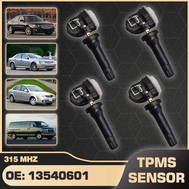 TPMS Tire Pressure Sensor Monitoring System 13540601 For Buick Cadillac SRX STS Chevy Tahoe GMC Envoy Hummer Pontia 315MHz
TPMS Tire Pressure Sensor Monitoring System 13540601 For Buick Cadillac SRX STS Chevy Tahoe GMC Envoy Hummer Pontia 315MHz