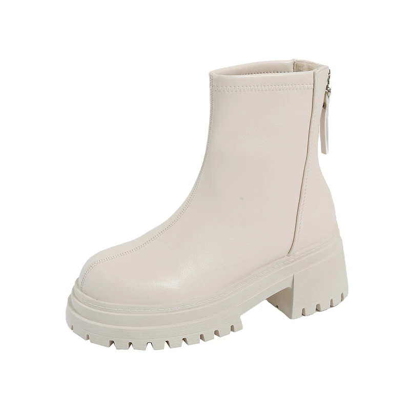 Women's autumn and winter new non-slip thick sole increase casual women's shoes plus cotton warm short boots fashion
Women's autumn and winter new non-slip thick sole increase casual women's shoes plus cotton warm short boots fashion