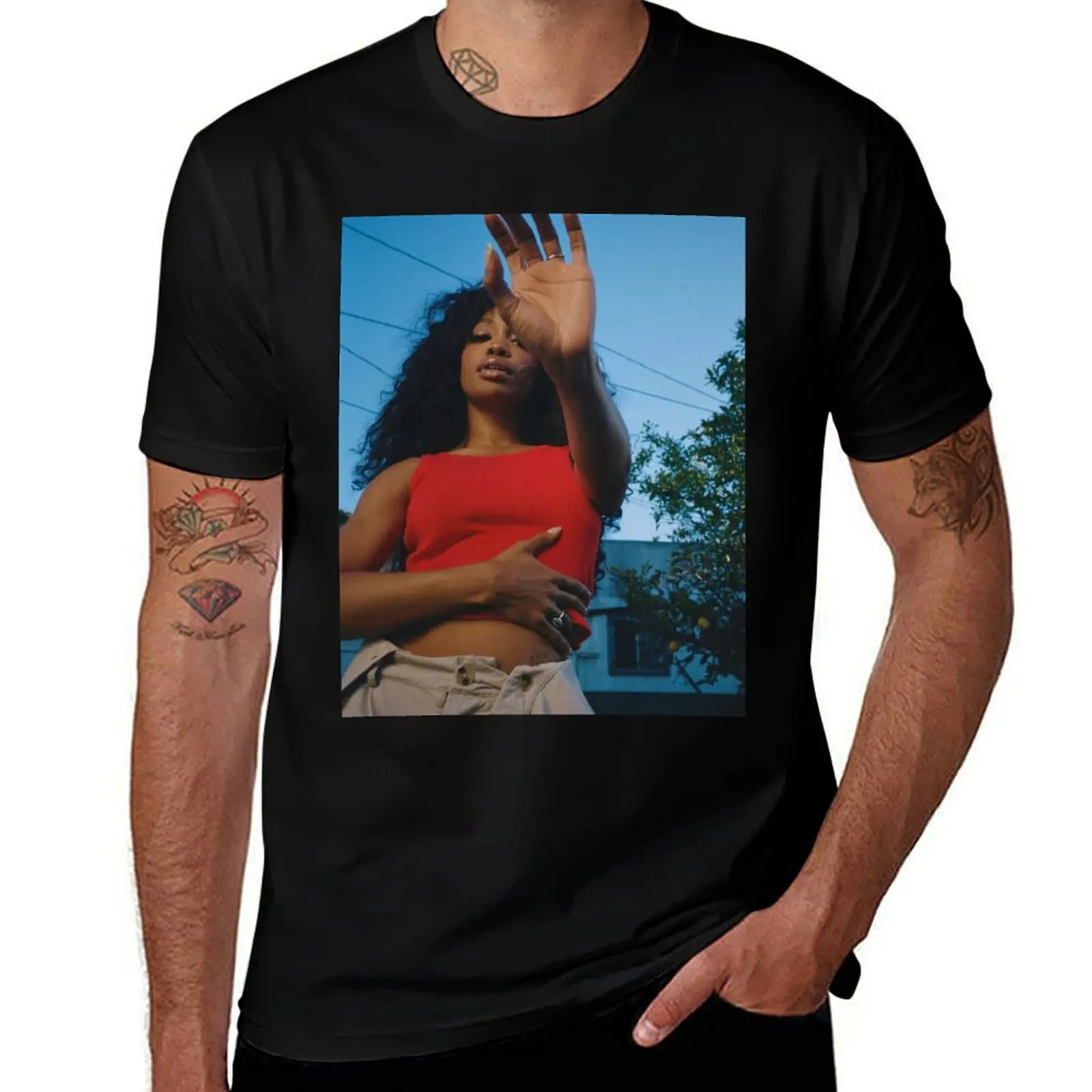 SZA T-Shirt men t shirt cotton 100% t shirt man luxury man t shirt designer T-shirt
SZA T-Shirt men t shirt cotton 100% t shirt man luxury man t shirt designer T-shirt