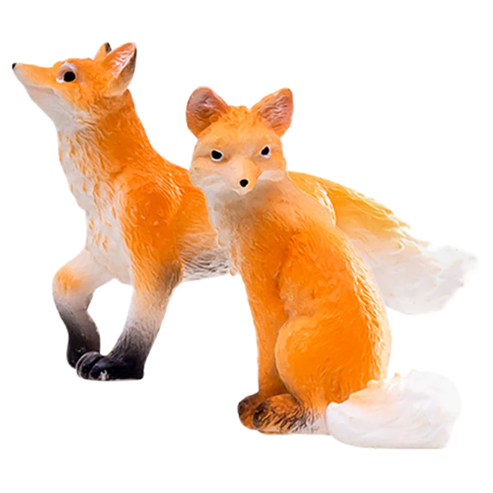 2 Pcs Fox Moss Ornaments Resin Animal Figure Cute Statue Decor Micro Landscape Accessory Adorable Statue
2 Pcs Fox Moss Ornaments Resin Animal Figure Cute Statue Decor Micro Landscape Accessory Adorable Statue