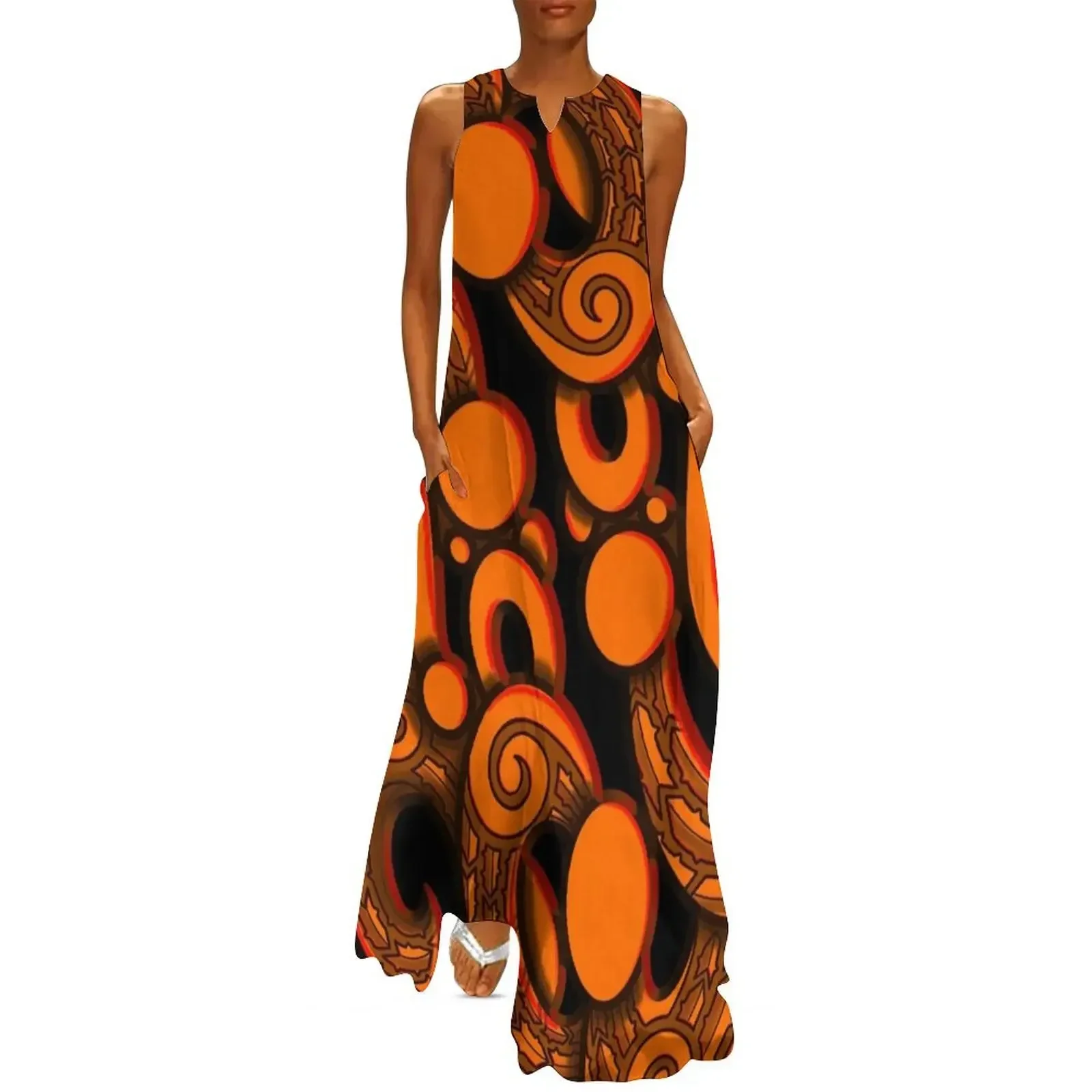 TNT - Manaia in motion - ORANGE Long Dress dresses for woman 2025 dresses for womens dress women summer 2025 Dress
TNT - Manaia in motion - ORANGE Long Dress dresses for woman 2025 dresses for womens dress women summer 2025 Dress