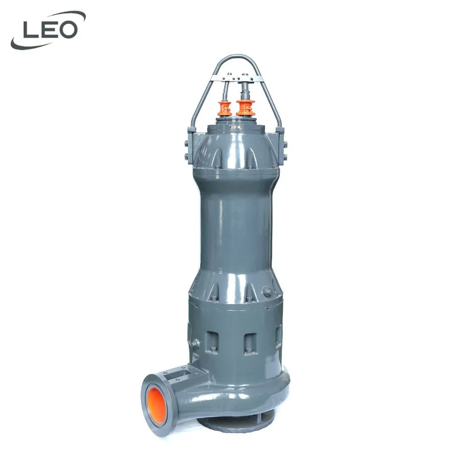 Large Flow Non-Clogging Industrial Electric Submersible Sewage Water Pump for Wastewater Drainage
Large Flow Non-Clogging Industrial Electric Submersible Sewage Water Pump for Wastewater Drainage