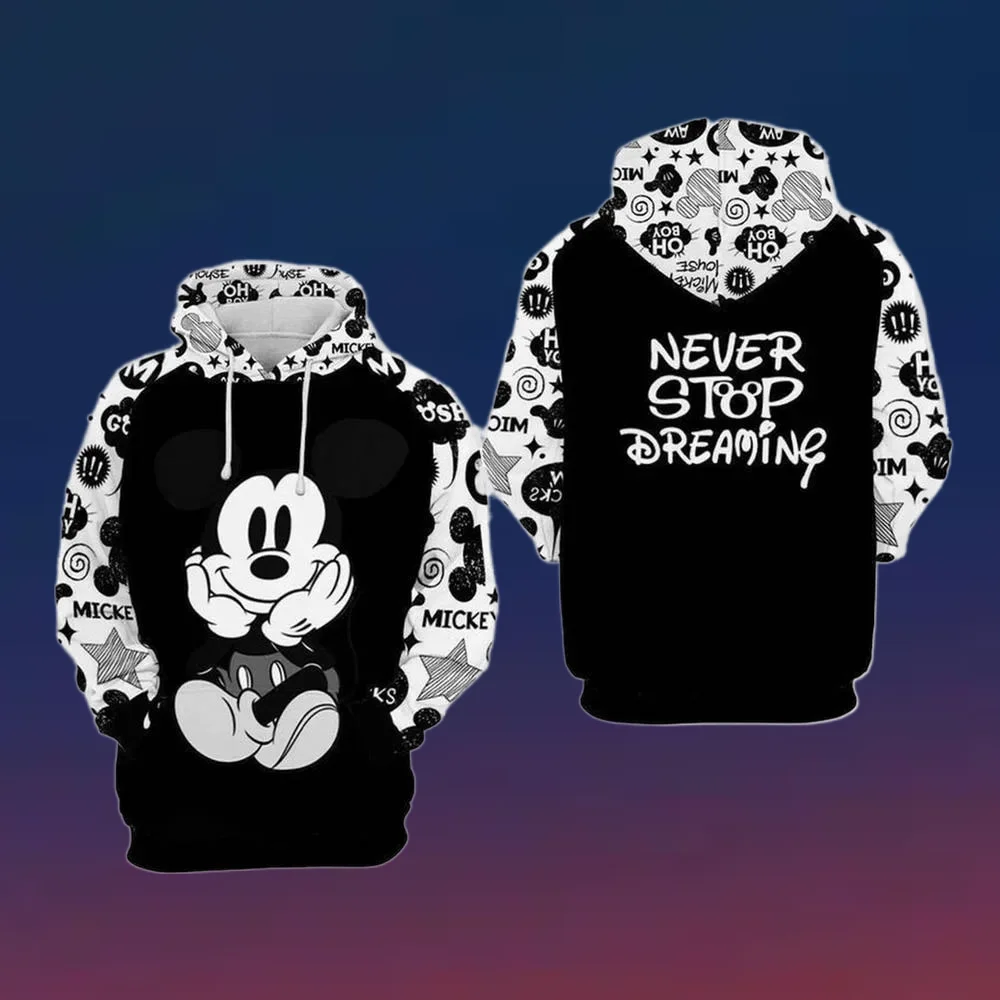 Dinsey 2025 New Anime Mickey and Minnie Cartoon Harajuku Street Men's Hoodie Women's Fashion Y2K Casual Hoodie Sportswear
Dinsey 2025 New Anime Mickey and Minnie Cartoon Harajuku Street Men's Hoodie Women's Fashion Y2K Casual Hoodie Sportswear