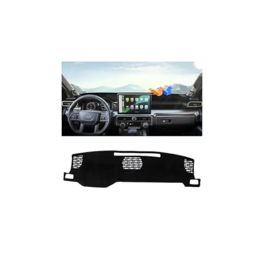Dashboard Cover Mat for/ Tacoma 2024 Accessories Dash Cover Upgrade Velvet Dash Mat Sunshade Glare UV Rays Protector
Dashboard Cover Mat for/ Tacoma 2024 Accessories Dash Cover Upgrade Velvet Dash Mat Sunshade Glare UV Rays Protector