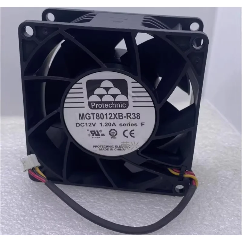 Magic MGT8012XB-R38 DC 12 В 1,2 А 80x80x38 мм 3-проводной охлаждающий вентилятор для сервера
Magic MGT8012XB-R38 DC 12 В 1,2 А 80x80x38 мм 3-проводной охлаждающий вентилятор для сервера