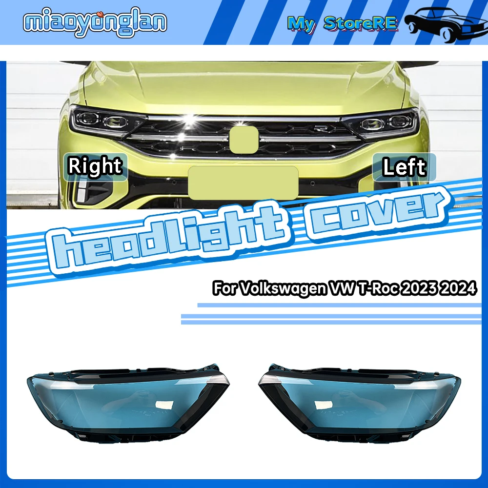 For Volkswagen VW T-Roc 2023 2024 Headlight Shell Lamp Shade Lens Transparent Headlamp Cover Plexiglass Auto Replacement Parts
For Volkswagen VW T-Roc 2023 2024 Headlight Shell Lamp Shade Lens Transparent Headlamp Cover Plexiglass Auto Replacement Parts