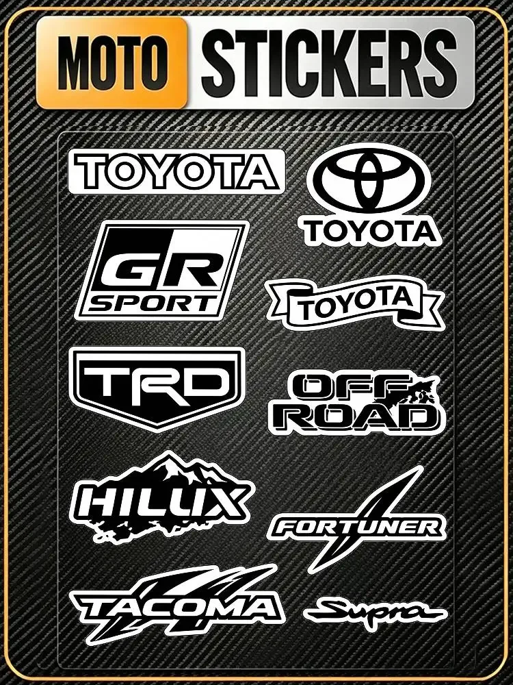 FOR TOYOTA TRO Universal Multi-Purpose Reflective Waterproof Stickers Scratch Conceal For Auto Bike Helmet Mug Fridge Decoration
FOR TOYOTA TRO Universal Multi-Purpose Reflective Waterproof Stickers Scratch Conceal For Auto Bike Helmet Mug Fridge Decoration