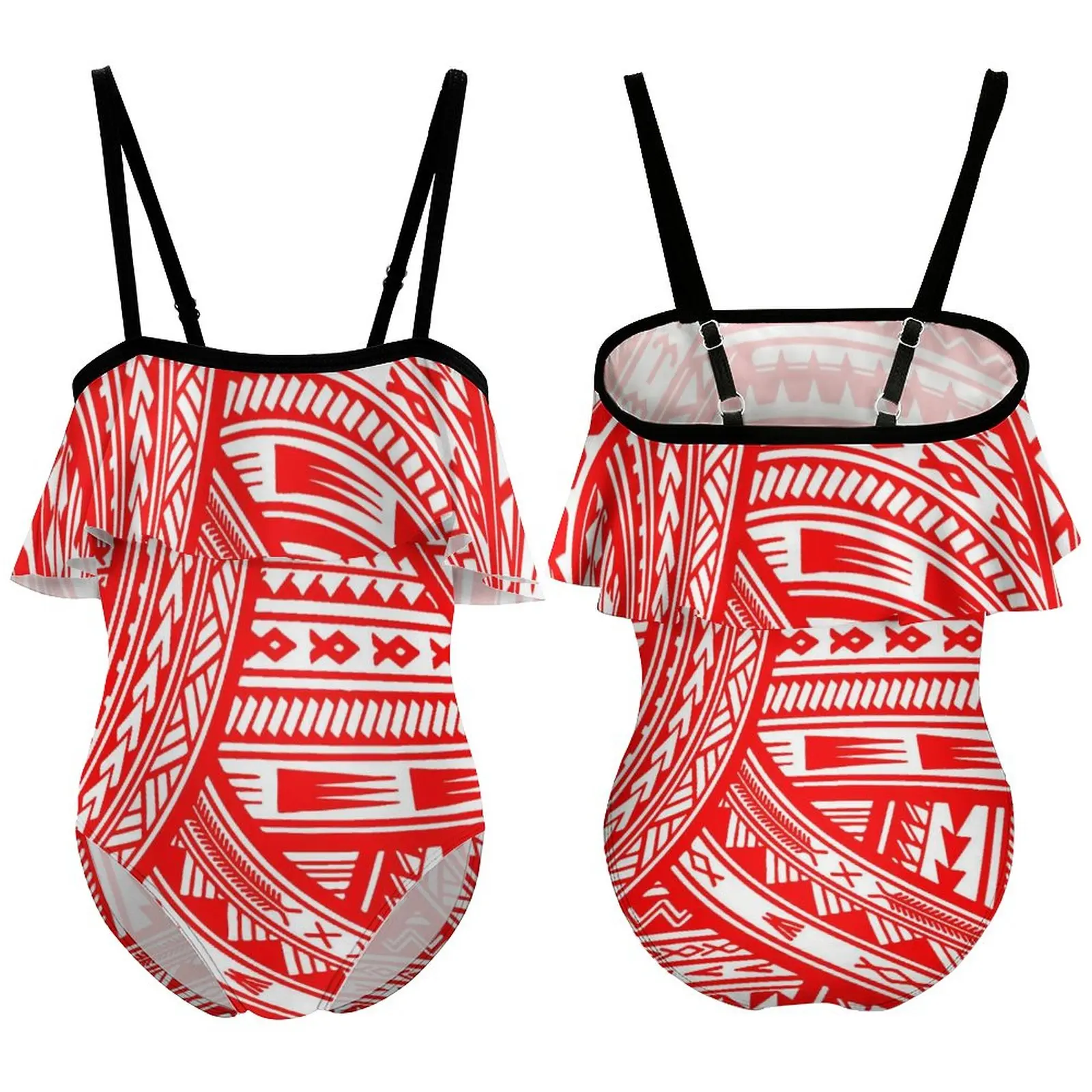 Beach Children's Sling Bikini Polynesian Custom Print Pattern Ruffled Princess Dress New Design Swimwear Party
Beach Children's Sling Bikini Polynesian Custom Print Pattern Ruffled Princess Dress New Design Swimwear Party
