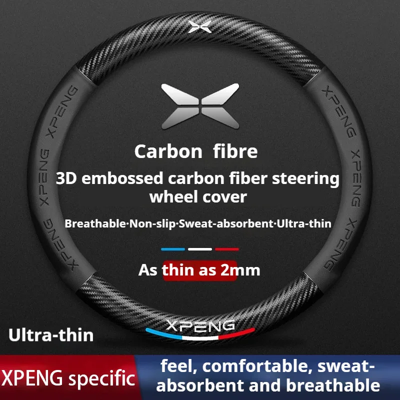 or XPENG P5 P7 G3 G9 N5 F30 H93 BETA Carbon fiber Nappa Microfiber Leather Anti-slip Car Steering Wheel Cover Auto Accessories
or XPENG P5 P7 G3 G9 N5 F30 H93 BETA Carbon fiber Nappa Microfiber Leather Anti-slip Car Steering Wheel Cover Auto Accessories