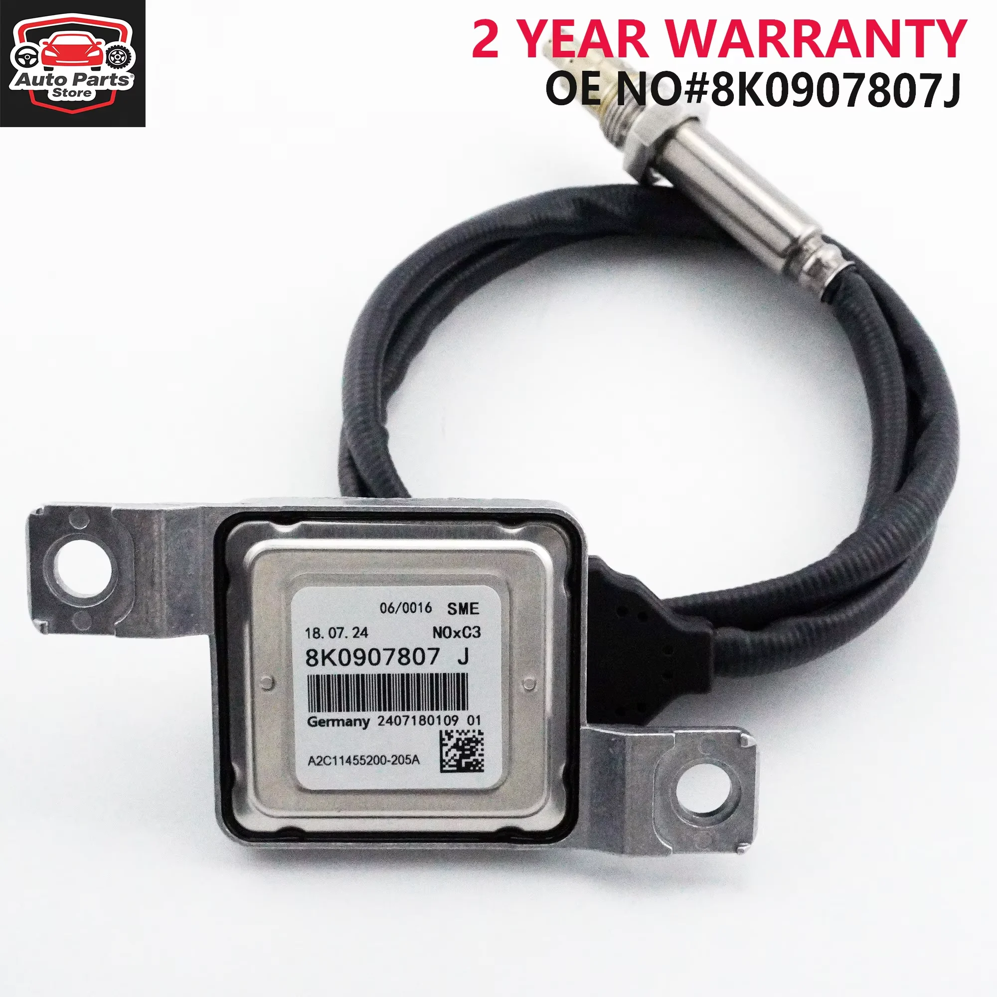 8K0907807J 5WK97205 New Nox Sensor Nitrogen Oxide Sensor Fit For Audi A4 8K A5 A6 Q5 8R 2010-2017 car accessories 5WK9 7205
8K0907807J 5WK97205 New Nox Sensor Nitrogen Oxide Sensor Fit For Audi A4 8K A5 A6 Q5 8R 2010-2017 car accessories 5WK9 7205