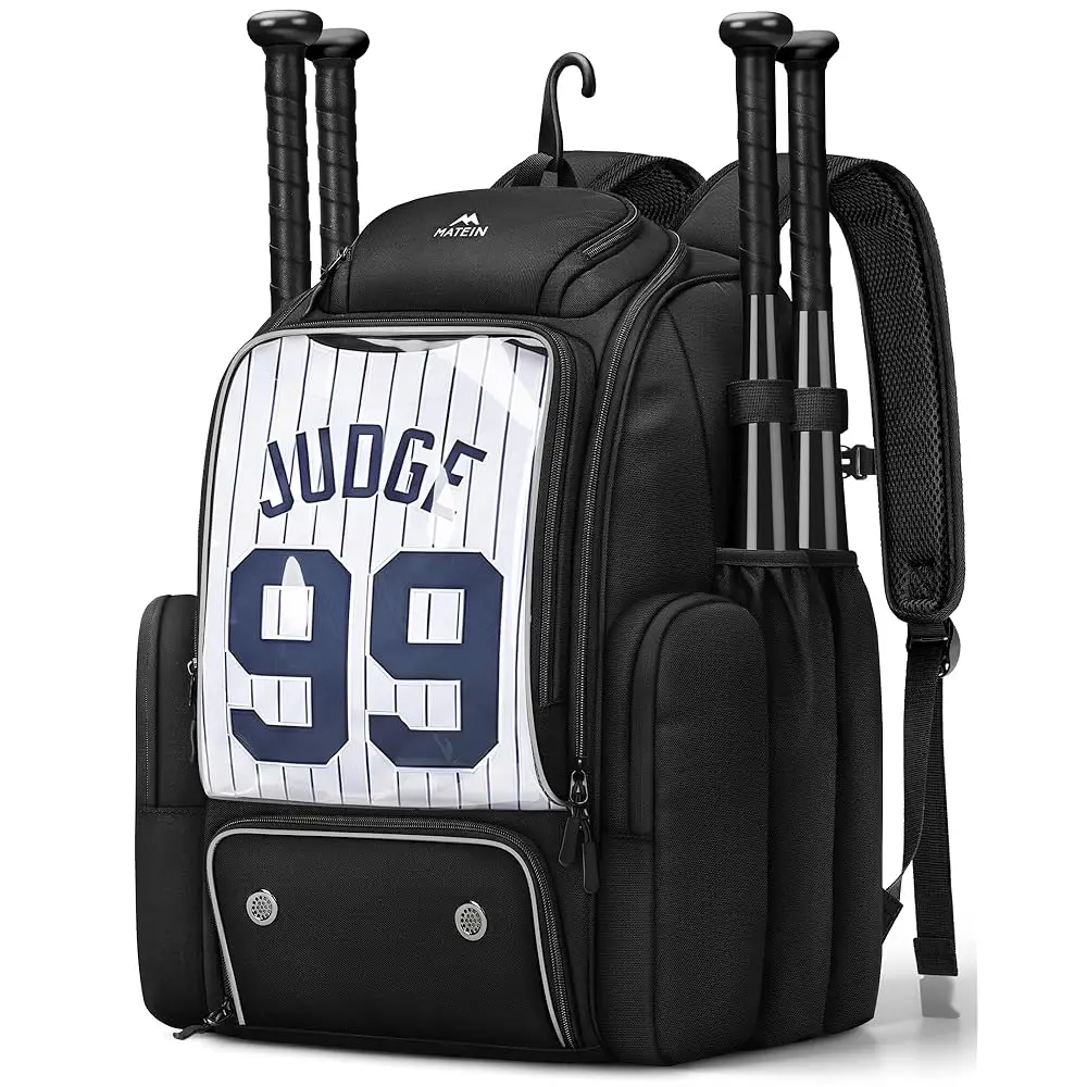 PRO Youth Baseball Backpack for 4 Bats with Collapsible Shoes Compartment, Water-Resistant Large Boys Baseball Bat Bag with
PRO Youth Baseball Backpack for 4 Bats with Collapsible Shoes Compartment, Water-Resistant Large Boys Baseball Bat Bag with