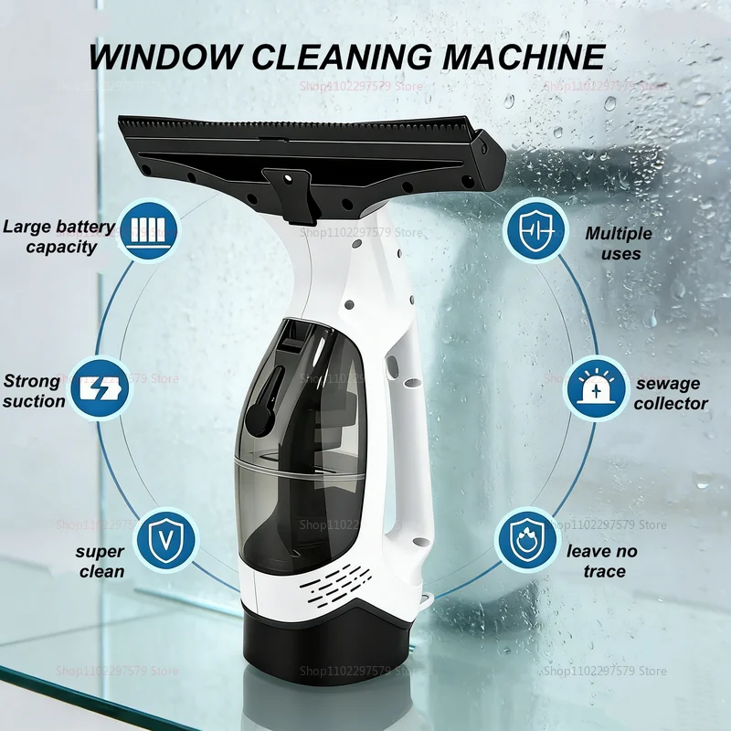 Беспроводной портативный очиститель окон, автомобильный стеклоочиститель, перезаряжаемый ручной набор для мытья окон, зеркал и кухонных столешниц
Беспроводной портативный очиститель окон, автомобильный стеклоочиститель, перезаряжаемый ручной набор для мытья окон, зеркал и кухонных столешниц