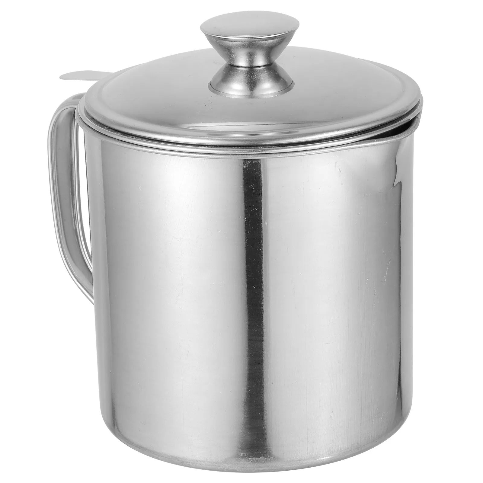 Stainless Steel Bacon Grease Container Oil Pot with Strainer Household Grease Filter Oil Storage Container Kitchen Essential
Stainless Steel Bacon Grease Container Oil Pot with Strainer Household Grease Filter Oil Storage Container Kitchen Essential