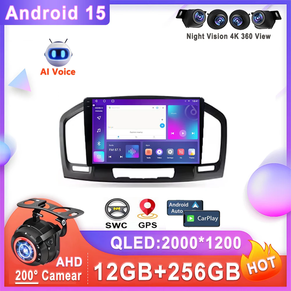Car Radio Android 15 Auto Radio For Buick Regal For Opel Insignia 1 2009 - 2013 Multimedi a Player No 2din DVD Stereo Head Unit
Car Radio Android 15 Auto Radio For Buick Regal For Opel Insignia 1 2009 - 2013 Multimedi a Player No 2din DVD Stereo Head Unit