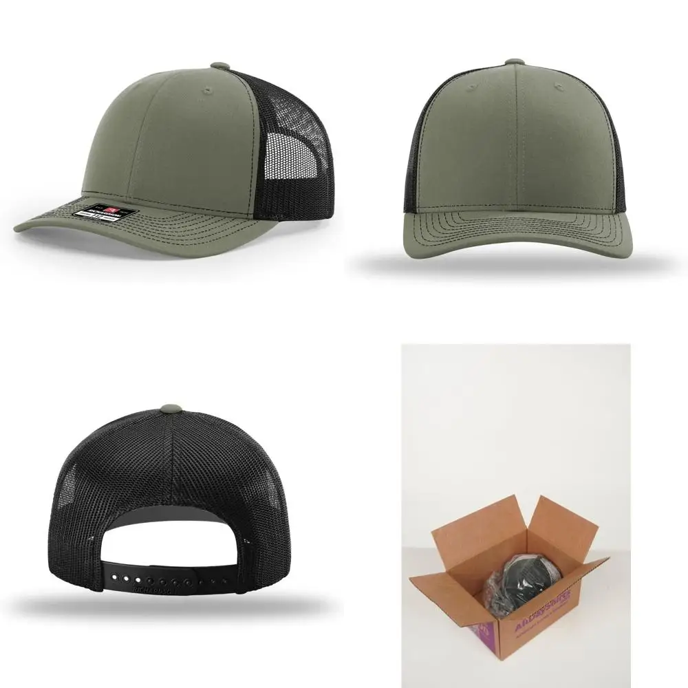 Structured 6 Panel Snapback Hat - Trucker Cap Multipacks for Men, Classic Style with Snap Closure
Structured 6 Panel Snapback Hat - Trucker Cap Multipacks for Men, Classic Style with Snap Closure