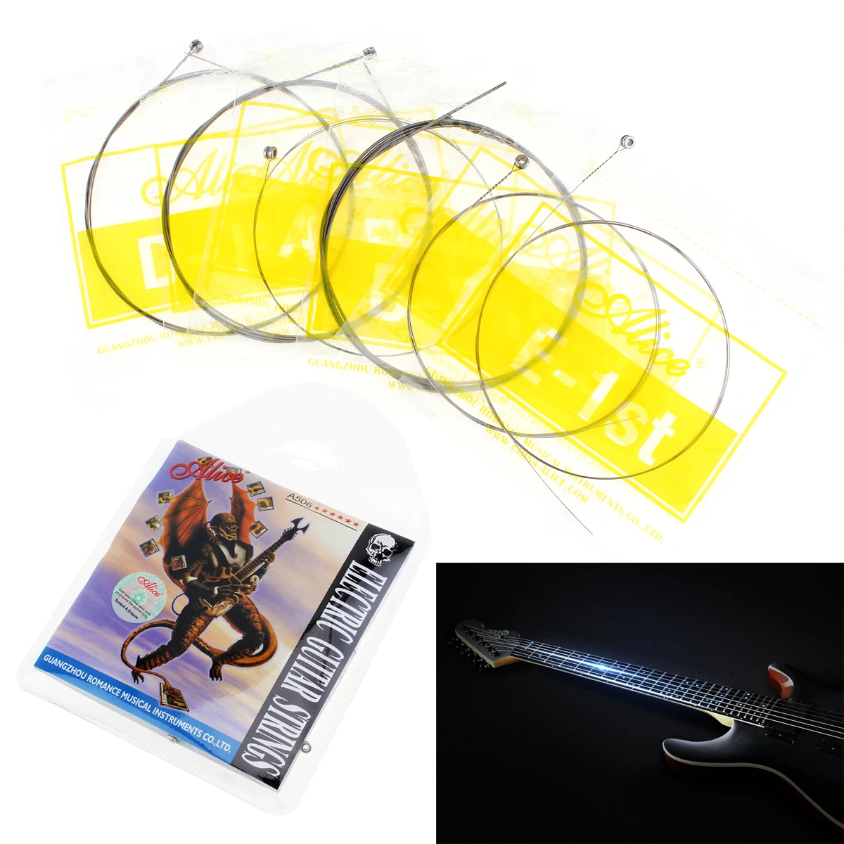 6pcs/set Electric Guitar Strings 010 - 046 Inch Plated Steel Coated Nickel Alloy String Guitar Parts Accessories
6pcs/set Electric Guitar Strings 010 - 046 Inch Plated Steel Coated Nickel Alloy String Guitar Parts Accessories