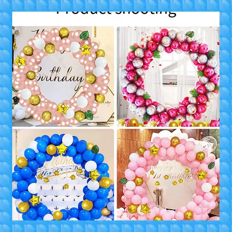 ETRT Ring Balloon Arch, DIY Wreath Frame, Background Holder, Circle Balloon Stand, Wedding, Birthday Party Decor Easy Install ,1
ETRT Ring Balloon Arch, DIY Wreath Frame, Background Holder, Circle Balloon Stand, Wedding, Birthday Party Decor Easy Install ,1