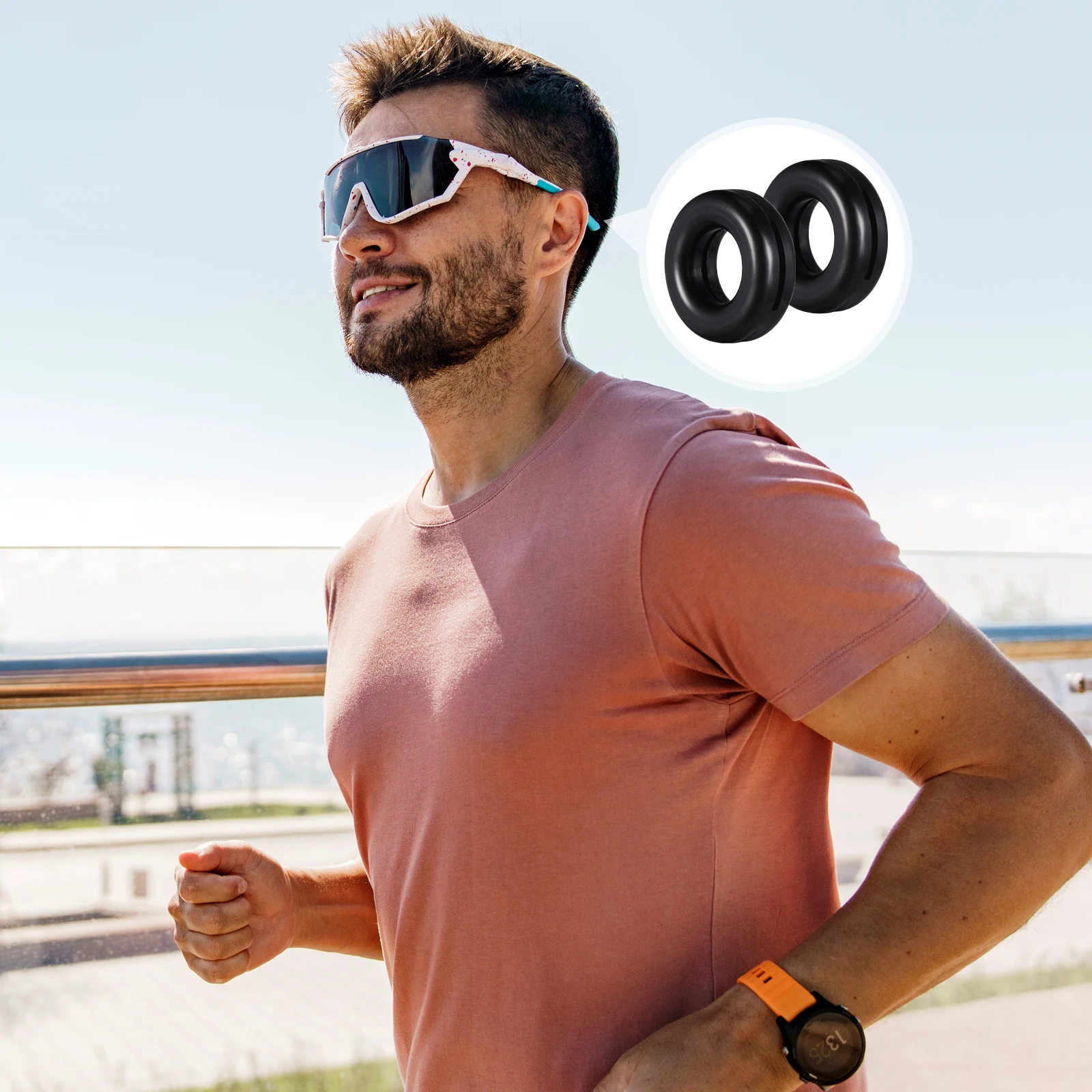 Anti Skid Ring Eyeglass Temple Cushions Durable Silicone Retainer Fits Most Glasses Reading Glasses Sunglasses
Anti Skid Ring Eyeglass Temple Cushions Durable Silicone Retainer Fits Most Glasses Reading Glasses Sunglasses