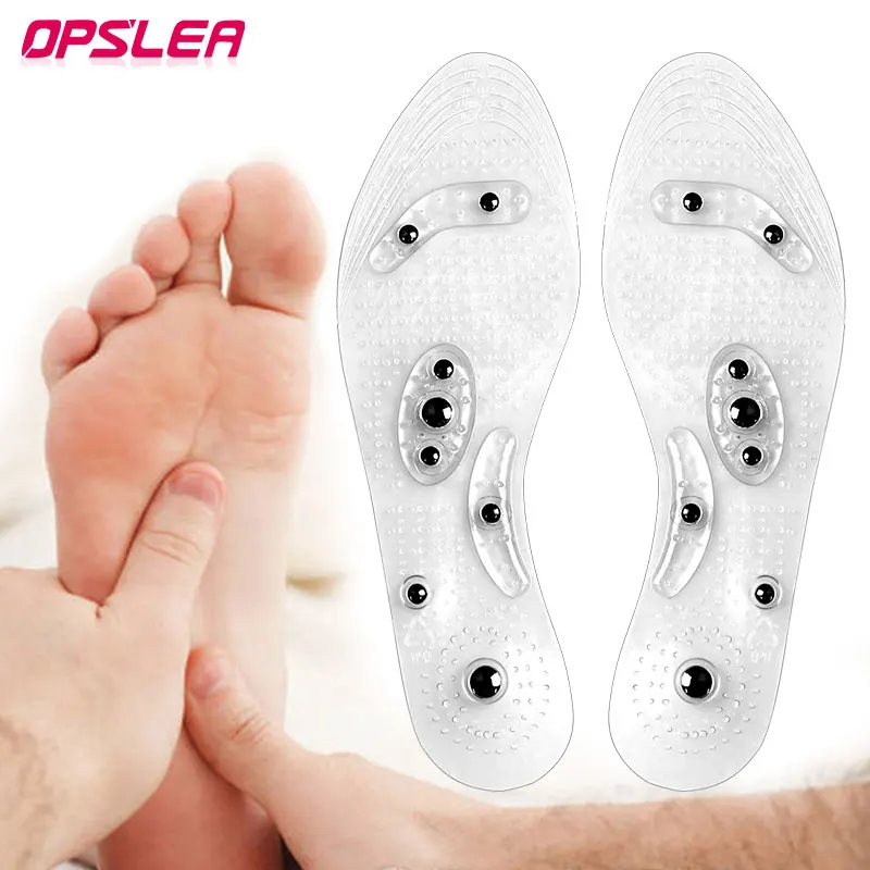Magnetic Therapy Silicone Insoles Transparent Massage Insoles Weight Loss Slimming Foot Pain Relief Health Care Shoe Pad Sole
Magnetic Therapy Silicone Insoles Transparent Massage Insoles Weight Loss Slimming Foot Pain Relief Health Care Shoe Pad Sole