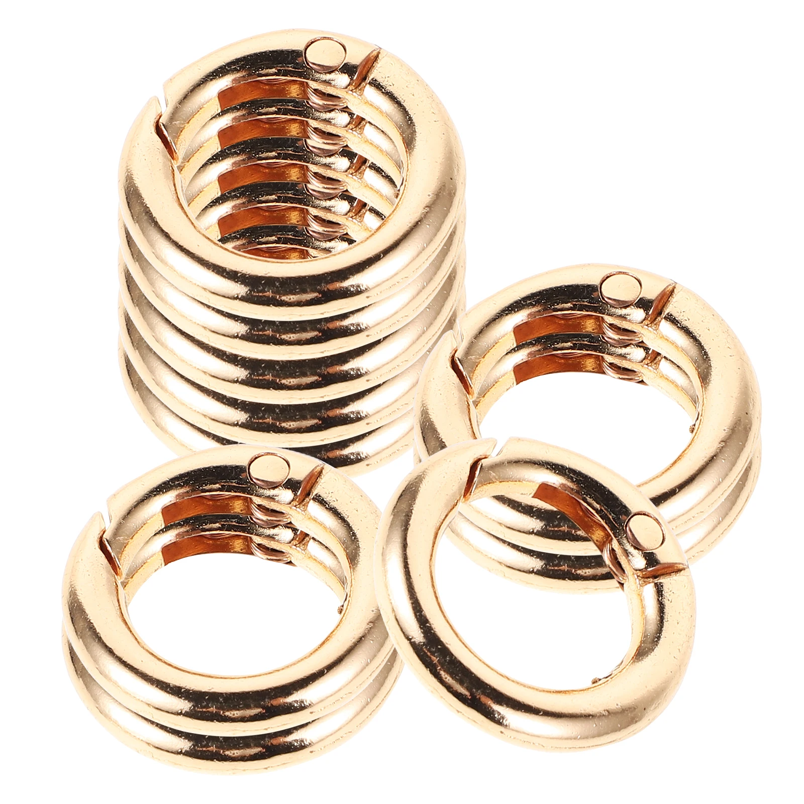 16pcs Keychain Accessories Spring Buckle for Bags Phone Cases Carabiner Hooks Round Key Ring Mini Clip Holder Jewelry Rings
16pcs Keychain Accessories Spring Buckle for Bags Phone Cases Carabiner Hooks Round Key Ring Mini Clip Holder Jewelry Rings