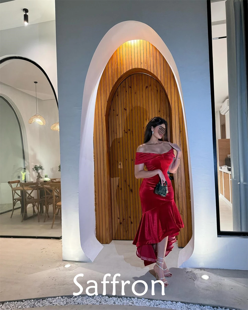 Customized Graceful High-Low Ruffles Mermaid EveningDress Sexy V-Neck Off the Shoulder Party Dress Classic Zipper Back PromDress
Customized Graceful High-Low Ruffles Mermaid EveningDress Sexy V-Neck Off the Shoulder Party Dress Classic Zipper Back PromDress