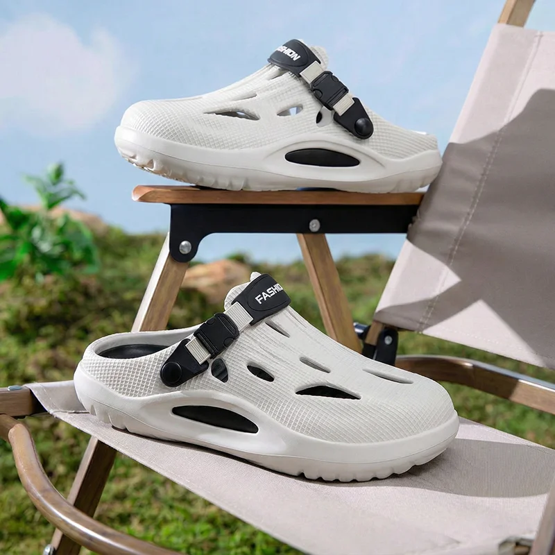 Мода Обувь с дырками Толстая подошва Сандалии Кроксы Водонепроницаемые сабо Удобные Легкие Для активного отдыха Мужские Кроссовки и Повседневная обувь
Мода Обувь с дырками Толстая подошва Сандалии Кроксы Водонепроницаемые сабо Удобные Легкие Для активного отдыха Мужские Кроссовки и Повседневная обувь