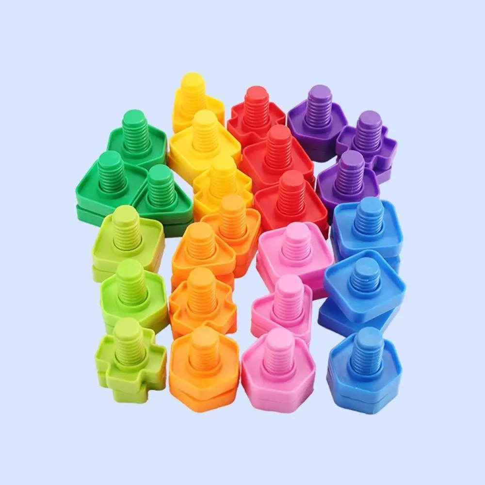 Scale Models Educational Screw Building Blocks Screw Shape Colorful Plastic Insert Blocks Medium Size Plastic Nut Shape Gift
Scale Models Educational Screw Building Blocks Screw Shape Colorful Plastic Insert Blocks Medium Size Plastic Nut Shape Gift