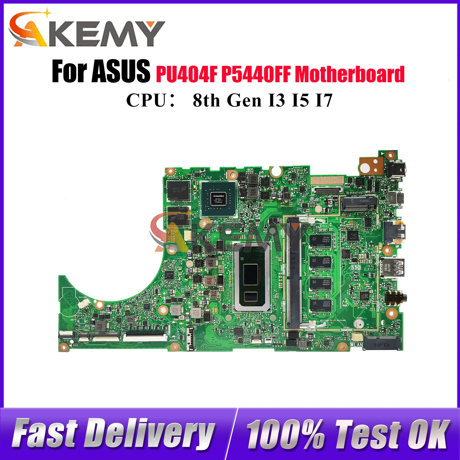 P5440FF Материнская плата для ноутбука ASUS ProArt PU404F P5440FF P5440F Материнская плата для ноутбука с процессором I3 I5 I7 100% тестирование ОК быстрая доставка
P5440FF Материнская плата для ноутбука ASUS ProArt PU404F P5440FF P5440F Материнская плата для ноутбука с процессором I3 I5 I7 100% тестирование ОК быстрая доставка
