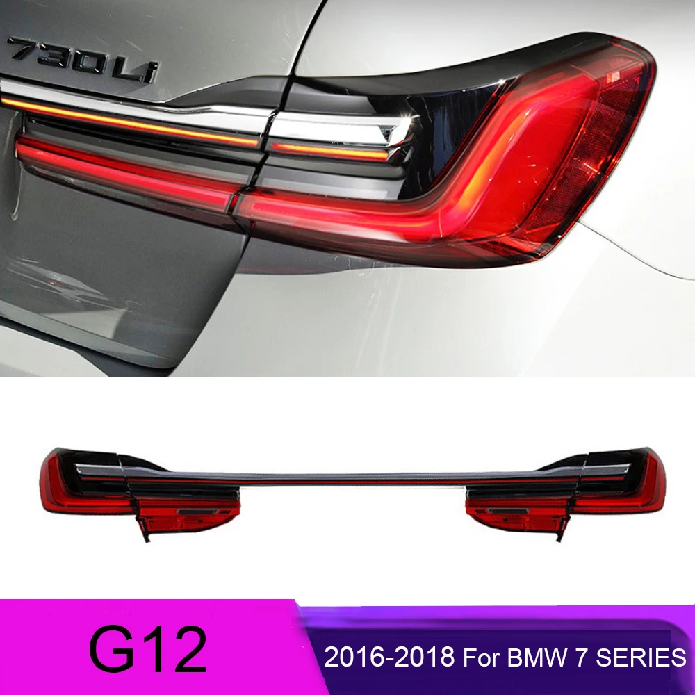 Задний фонарь для BMW G12 7-й серии 730li 740li 2016-2018 F02 F01 2009-2015 Задний фонарь светодиодный DRL ходовой сигнал тормоза заднего хода парковка
Задний фонарь для BMW G12 7-й серии 730li 740li 2016-2018 F02 F01 2009-2015 Задний фонарь светодиодный DRL ходовой сигнал тормоза заднего хода парковка