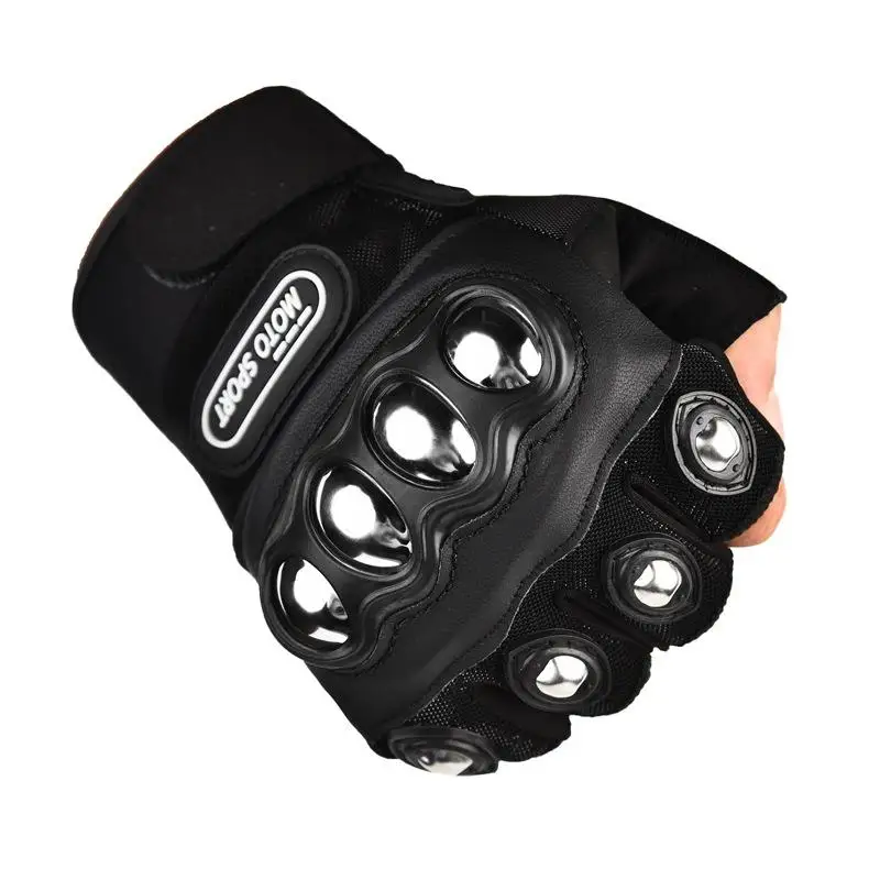 Unisex Motorcycle Riding Steel Half Finger Long Finger Fitness Outdoor Sports Climbing Protection Hard Gloves
Unisex Motorcycle Riding Steel Half Finger Long Finger Fitness Outdoor Sports Climbing Protection Hard Gloves