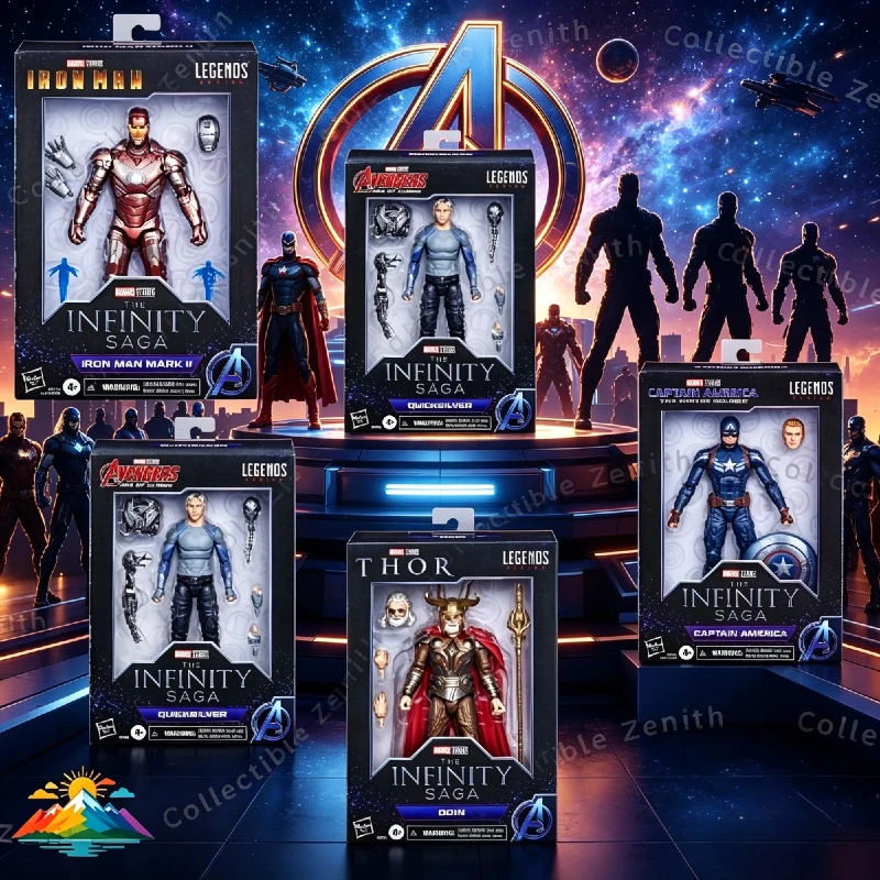 【IN STOCK】Hasbro Marvel Iron Man Mark II Bruce Banner War Machine Quicksilver Captain America Odin Action Figure Original Model
【IN STOCK】Hasbro Marvel Iron Man Mark II Bruce Banner War Machine Quicksilver Captain America Odin Action Figure Original Model