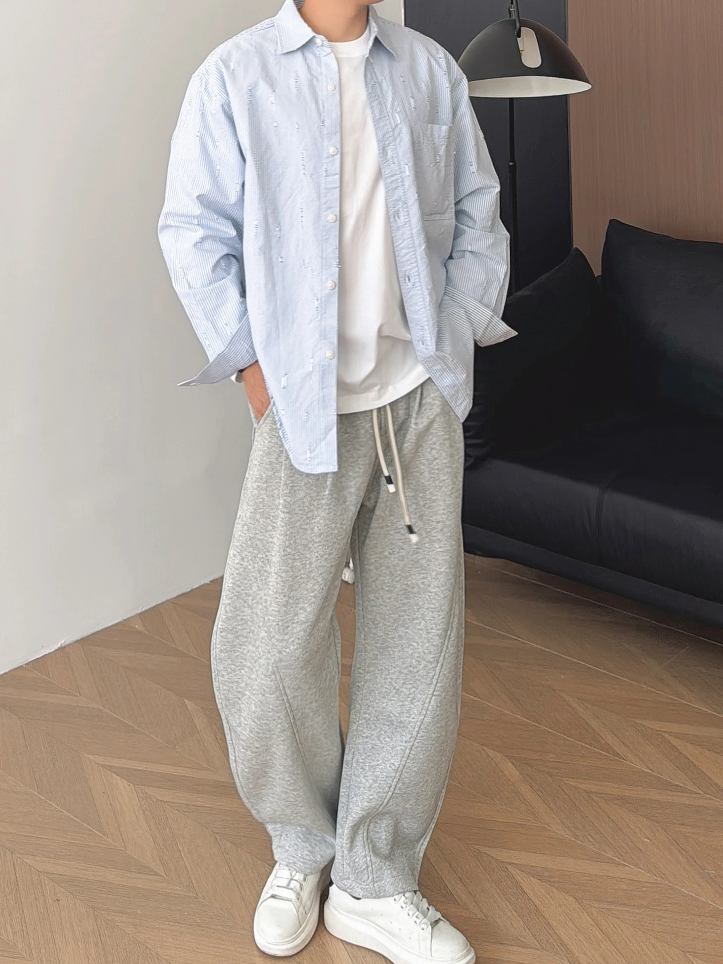 Cleanfit Casual Pants Men's Deconstructed Design Sport Fitn Straight Leg Knife Trousers Loose Fit Polyester Cotton Blend
Cleanfit Casual Pants Men's Deconstructed Design Sport Fitn Straight Leg Knife Trousers Loose Fit Polyester Cotton Blend