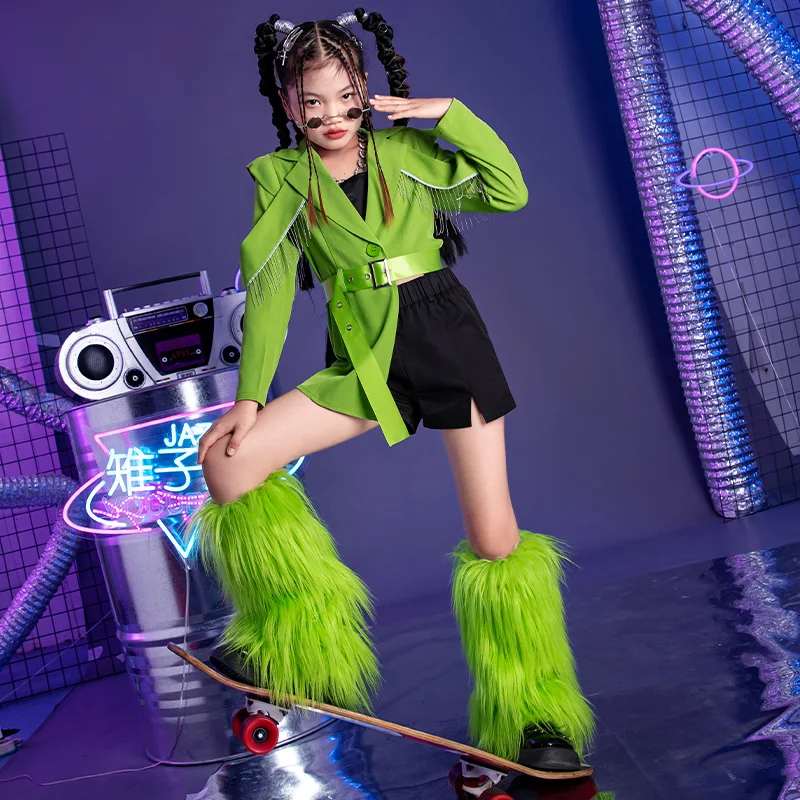 2023 Kids K-pop Clothes Children'S Catwalk Jazz Dance Clothing Girls Hip Hop Dance Costumes Stage Performance Outfit XS7119
2023 Kids K-pop Clothes Children'S Catwalk Jazz Dance Clothing Girls Hip Hop Dance Costumes Stage Performance Outfit XS7119
