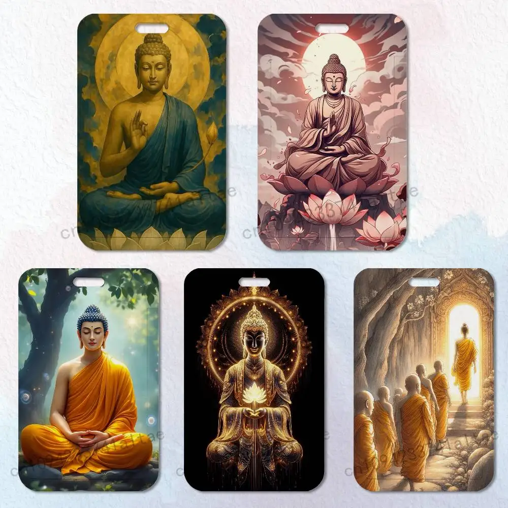 Cartoon Belief Buddha Badge Holder Pass Bus Work Card Cover Chest Pocket Students Card Holder Small Gift
Cartoon Belief Buddha Badge Holder Pass Bus Work Card Cover Chest Pocket Students Card Holder Small Gift
