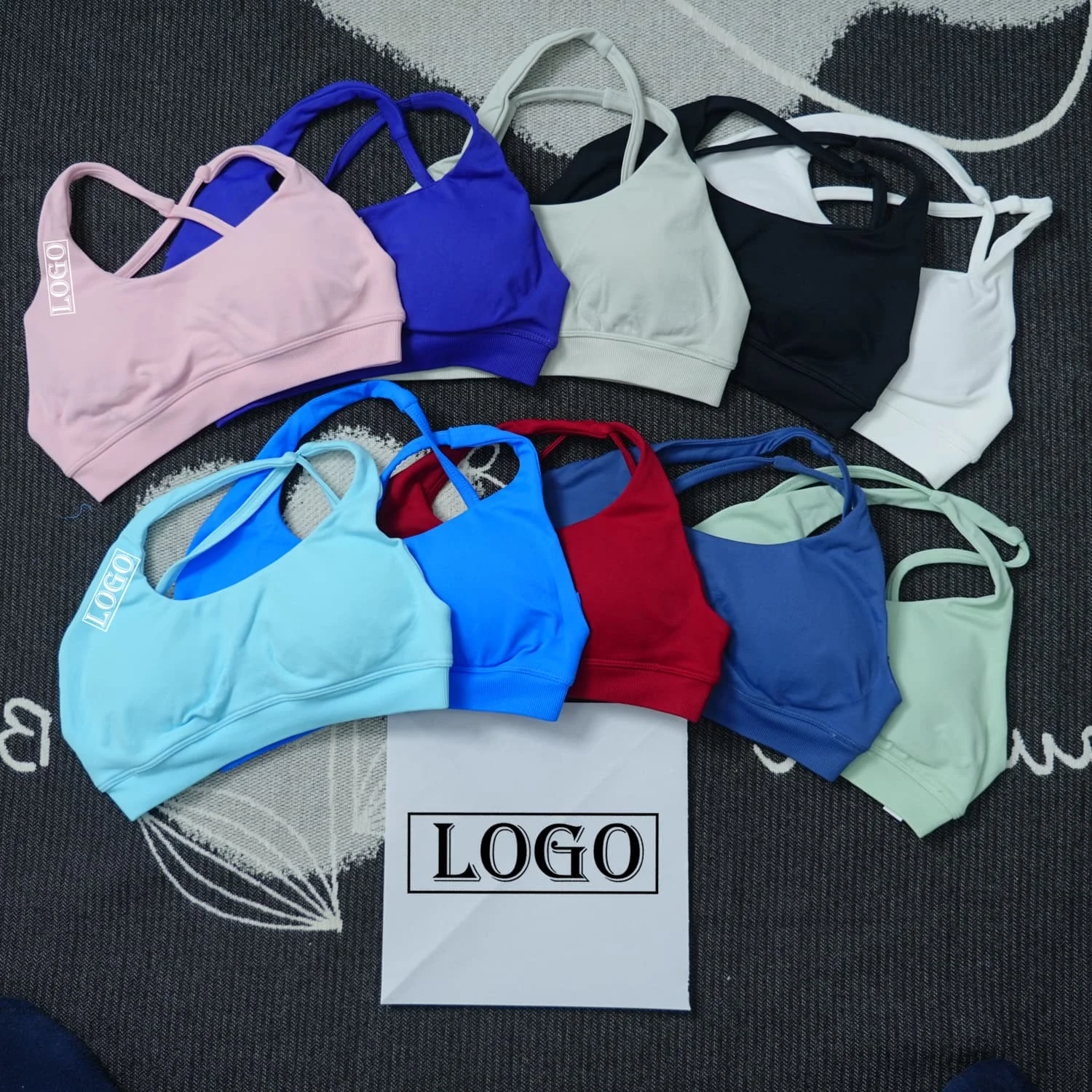 Yoga Impact Sports Bra With Logo Women Seamless Halter Bra Open Back Yoga Top Bras Medium Support Gym Crop Padded Sportswear
Yoga Impact Sports Bra With Logo Women Seamless Halter Bra Open Back Yoga Top Bras Medium Support Gym Crop Padded Sportswear