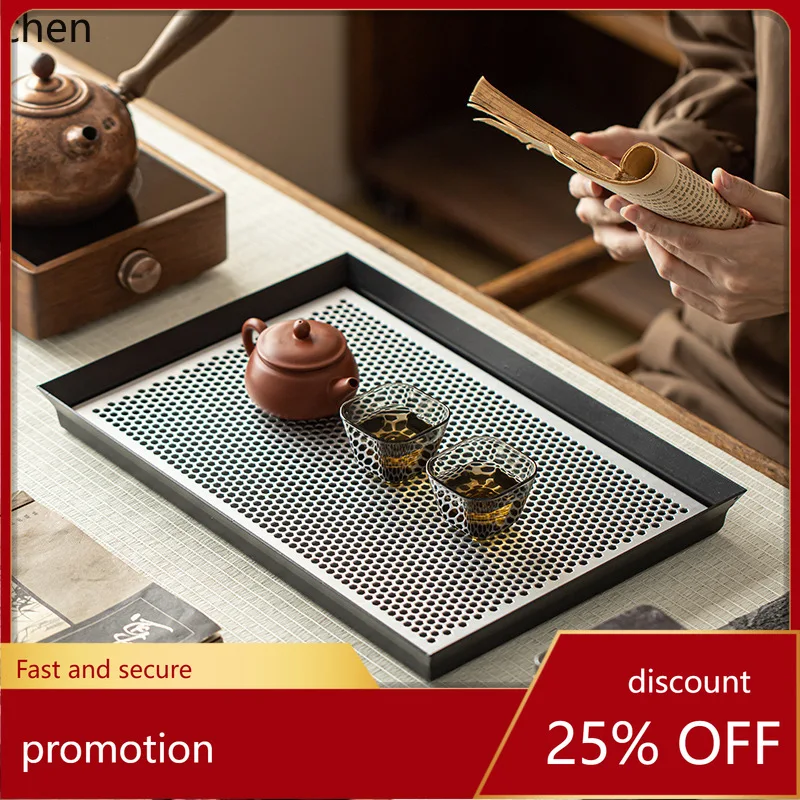 ZML tea tray for home use, square-shaped small dry brewing tea table, water storage table, teapot holder, tea set tray
ZML tea tray for home use, square-shaped small dry brewing tea table, water storage table, teapot holder, tea set tray