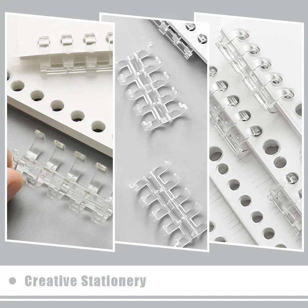 8Pcs Creative Segmented Binder Five-Hole File Binder with Strong Clasp for Loose Leaf Paper Journaling
8Pcs Creative Segmented Binder Five-Hole File Binder with Strong Clasp for Loose Leaf Paper Journaling