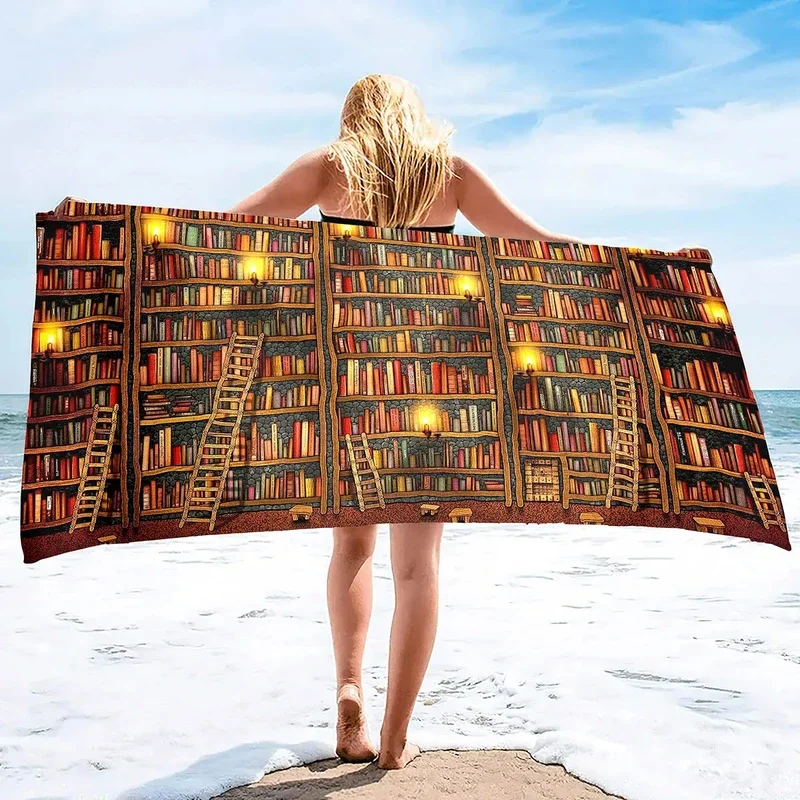 Пляжное полотенце в ретро-стиле для библиотеки, кушетки, книжки, подарок для влюбленных, винтажная книжная полка с рисунком свечи, банное полотенце, Быстросохнущий Чехол для плавания
Пляжное полотенце в ретро-стиле для библиотеки, кушетки, книжки, подарок для влюбленных, винтажная книжная полка с рисунком свечи, банное полотенце, Быстросохнущий Чехол для плавания